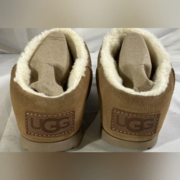 UGG Wmns Pumped Slide 'Chestnut' Slippers Size 9 W/Box MSRP $160 - Picture 7 of 12